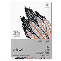 Bloco Papel Bristol Winsor & Newton 250g 20 Folhas A4 Bloco Papel Bristol Winsor & Newton 250g 20 Folhas A4