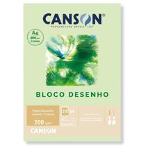 Bloco Papel Canson Bl Desenho 200gr A4 20 Folhas - 66667042 Bloco Papel Canson Bl Desenho 200gr A4 20 Folhas - 66667042