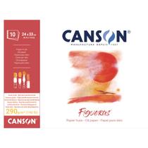 Bloco Papel Canson Figueiras para Óleo 290gr A4 10 Folhas - 60857221
