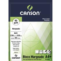 Bloco Papel Canson Layout Margeado Técnico 90g A4+ 50 Folhas Bloco Papel Canson Layout Margeado Técnico 90g A4+ 50 Folhas
