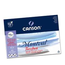 Bloco Papel Canson Montval Aquarela 270gr A3 12 Folhas - 7325