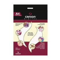 Bloco Papel Canson Opalina Branco Liso 30 Folhas A4 120g Bloco Papel Canson Opalina Branco Liso 30 Folhas A4 120g