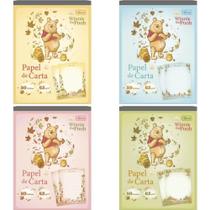 Bloco Papel de Carta Pooh 50FLS 63G 177X240MM PCT.C/08 Bloco Papel de Carta Pooh 50FLS 63G 177X240MM PCT.C/08