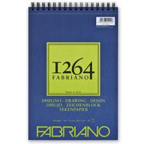 Bloco Papel Desenho Fabriano 1264 Drawing A4 180g 50 Folhas