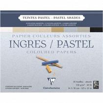 Bloco Papel Ingres Para Pastel 24X30cm 25 Folhas Bloco Papel Ingres Para Pastel 24X30cm 25 Folhas