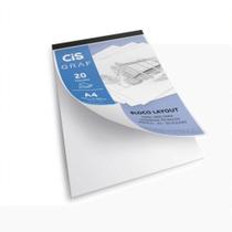 Bloco Papel Layout Cis Graf A4 180g