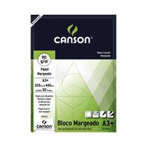 Bloco Papel Layout Margeado A3+ Canson 90g Técnico 50 Folhas