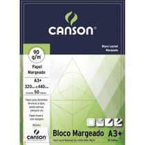 Bloco Papel Milimetrado A3+ Canson 90g 50 Folhas