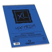 Bloco Papel Mix Media Xl Canson 300g/m² A4