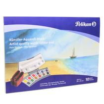 Bloco Papel Para Aquarela Pelikan 24x34cm 10 Folhas