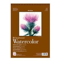 Bloco Papel Strathmore Watercolor 300g 12 Folhas 22,9x30,5cm