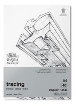 Bloco Papel Vegetal 70g A4 40 Folhas Winsor & Newton Bloco Papel Vegetal 70g A4 40 Folhas Winsor & Newton