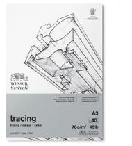 Bloco Papel Vegetal A3 40 Folhas 70g Winsor & Newton