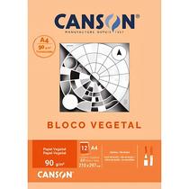 Bloco Papel Vegetal A4 Canson 90g 50 Folhas Bloco Papel Vegetal A4 Canson 90g 50 Folhas