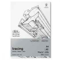 Bloco Papel Vegetal Winsor & Newton 70g A4 40 Folhas Bloco Papel Vegetal Winsor & Newton 70g A4 40 Folhas