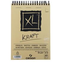 Bloco Papel Xl Kraft A5 Espiral 90g 40 Fls 60082832