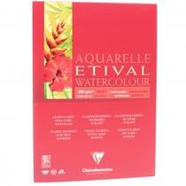 Bloco para Aquarela Clairefontaine Etival 200g/m² A5 Bloco para Aquarela Clairefontaine Etival 200g/m² A5