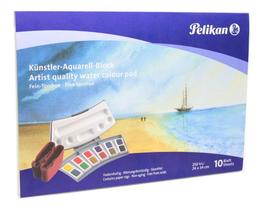 Bloco Para Aquarela Pelikan 24x34cm 10 Folhas