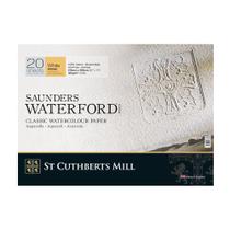 Bloco para Aquarela ST Cuthberts Mill S.Waterford Grão Fino Branco Natural 51 x 36 cm 20 Folhas 300g T46330001011M