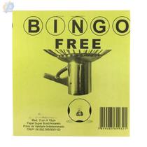 Bloco para Bingo 100 Folhas Free Cor Amarelo