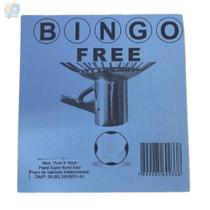 Bloco para Bingo 100 Folhas Free Cor Azul