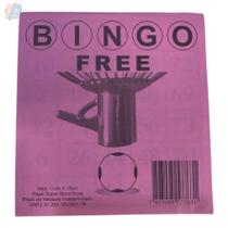 Bloco para Bingo 100 Folhas Free Cor Rosa
