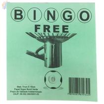Bloco para Bingo 100 Folhas Free Cor Verde