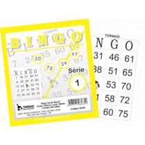 Bloco para Bingo Amarelo 120X108MM 100F Jornal PCT.C/15