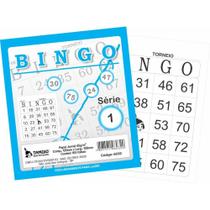 Bloco para Bingo Azul 120X108MM 100F Jornal