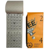 Bloco para Bingo Bingao Jornal 2X1 100 Folhas PCT.C/18