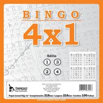 Bloco para Bingo Bingao Jornal 4X1 100 Folhas PCT.C/06