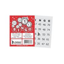 Bloco para Bingo Jornal 105X85MM 100FLS. S1-15