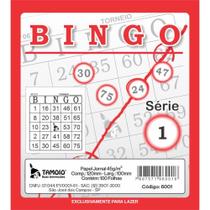Bloco para Bingo Jornal 120X108MM 100 Folhas - Pacote com 15 Bloco para Bingo Jornal 120X108MM 100 Folhas - Pacote com 15