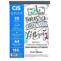 Bloco para Brush Lettering A4 180g/m²