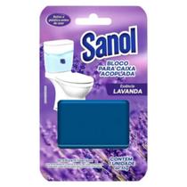 Bloco para caixa acoplada lavanda 01 unidade 35g sanol 2577