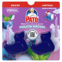 Bloco para Caixa Acoplada Violeta Virtual Pato 2un - 52g cada