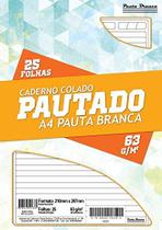 Bloco Para Carta Branco Pautado A4 25Fls 63G Colado Bloco Para Carta Branco Pautado A4 25Fls 63G Colado