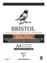 Bloco Para Desenho Clairefontaine Bristol A4 205g/m² Bloco Para Desenho Clairefontaine Bristol A4 205g/m²