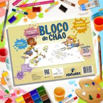 Bloco para educacao artistica caderno desenho de chao a2 30f unidade 7209r - romitec Bloco para educacao artistica caderno desenho de chao a2 30f unidade 7209r - romitec