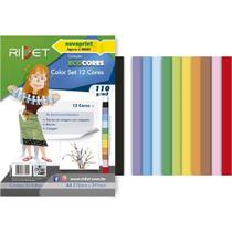 Bloco para Educacao Artistica Color SET A4 12COR.110GR 24FLS Bloco para Educacao Artistica Color SET A4 12COR.110GR 24FLS