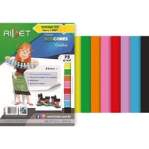 Bloco para Educação Artística Criativo A3 8 Cores 75G 32 Folhas Pacote - NOVAPRINT/RIDET