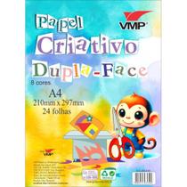 Bloco para Educação Artística Dupla Face A4 com 8 Folhas 120G