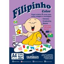 Bloco para Educacao Artistica Filipin. CRIAT.8COR.A4 85G 32F