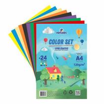 Bloco Para Educacao Artistica Livro Color Set A4 120G 24Fl Bloco Para Educacao Artistica Livro Color Set A4 120G 24Fl