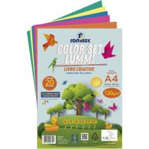 Bloco para Educação Artística Livro Colorset Lumi 120G 20 Folhas