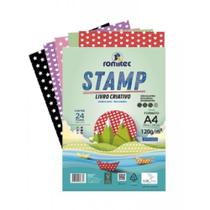 Bloco para Educação Artística Livro STAMP 120G 24 Folhas Bloco para Educação Artística Livro STAMP 120G 24 Folhas