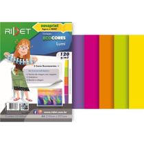 Bloco para Educação Artística Lumi A4 5 Cores 120G 25 Folhas 21X29 Pacote