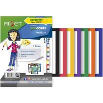 Bloco para Educação Artística Moldura A4 7 Cores 120G 35 Folhas 23X32CM Pacote Bloco para Educação Artística Moldura A4 7 Cores 120G 35 Folhas 23X32CM Pacote