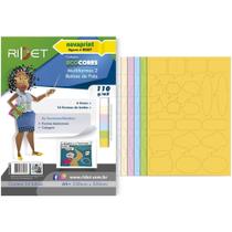 Bloco para Educação Artística Multiformas Balões A4 110G 24 Folhas Pacote Bloco para Educação Artística Multiformas Balões A4 110G 24 Folhas Pacote