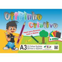 Bloco para Educacao Artistica Offpinho Criativo A3 120G 20FL - OFF Paper